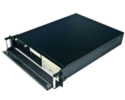19 inch 2U rackmount IPC chassis / server case compatible with ATX PSU & ATX M/B & Hot-swap SATA Hard Driver, CLM-52-09