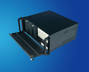 short 19 inch 4U Rackmount IPC Chassis/ Server Case compatible with ATX and shorter case, CLM-54-03