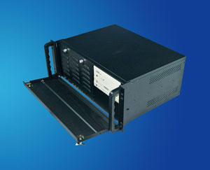 short 19 inch 4U Rackmount IPC Chassis / server chassis compatible with Micro-ATX motherboard and shorter case, CLM-54-04